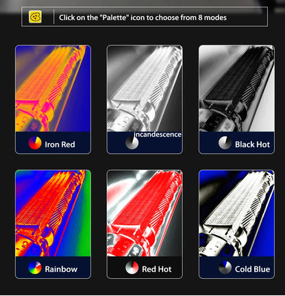 Rechargeable Thermal Camera with HD Screen for Accurate Temperature Scans