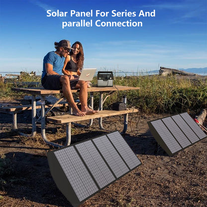 Portable 200W Solar Charger for Roof, Garden or Travel