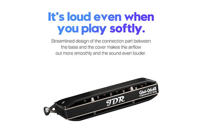 Professional 48-Tone Chromatic Harmonica Key of C