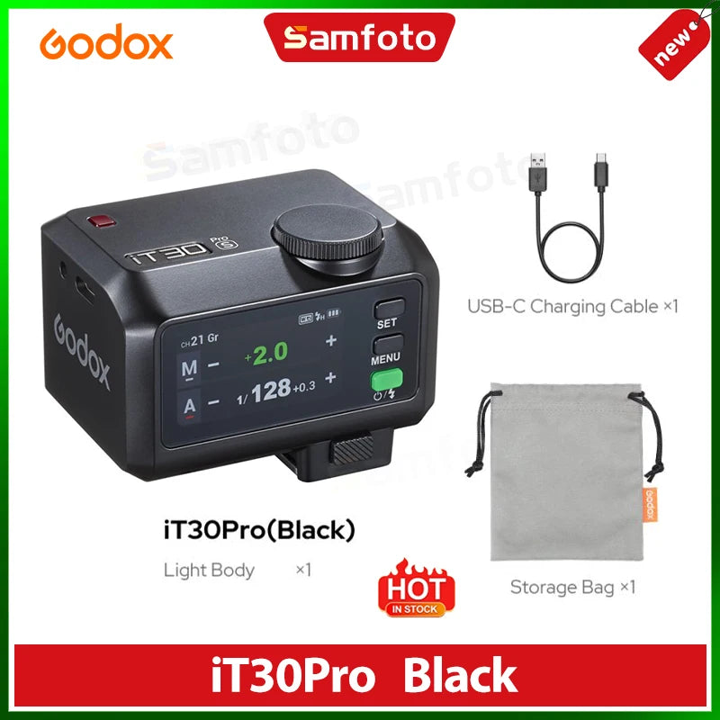Pocket TTL Camera Flash 2.4G Wireless Touchscreen Sony