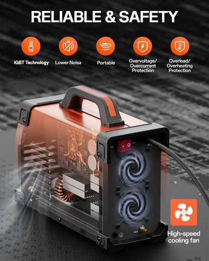 HBT250P 200A TIG AC/DC Inverter Welder 6-in-1