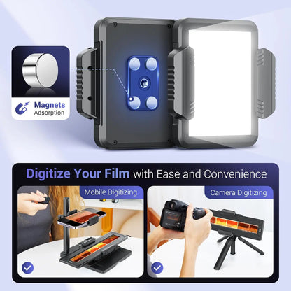 Mobile Film Scanner 35mm 120 Negative Scanner with Backlight