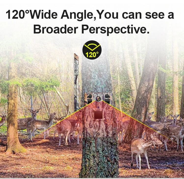 Portable 4G Wildlife Camera 64GB 940nm Invisible IR