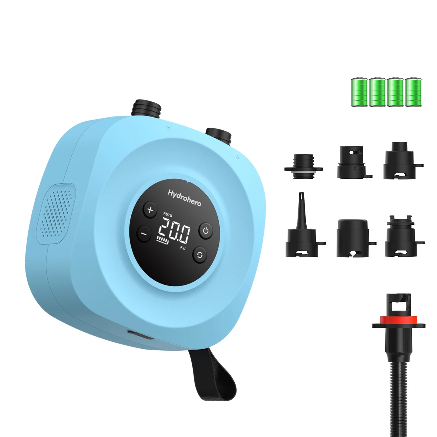 Electric SUP Air Pump 20PSI with Rechargeable Battery
