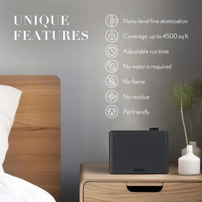 White Bluetooth Aroma Diffuser with Smart Scent Control