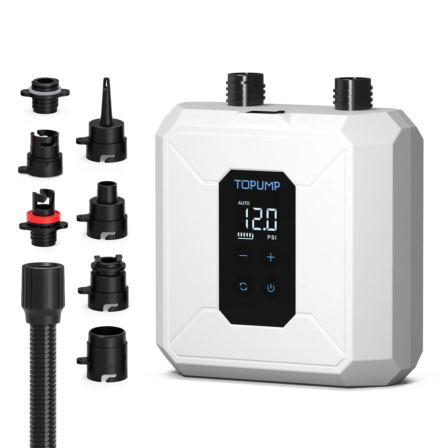 Portable Rechargeable Air Pump 20PSI for SUP Boat Mattress Tent
