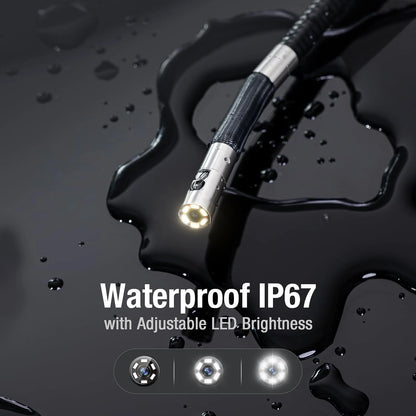 Industrial Endoscope 1080p Dual Camera for Car and Pipe Inspection