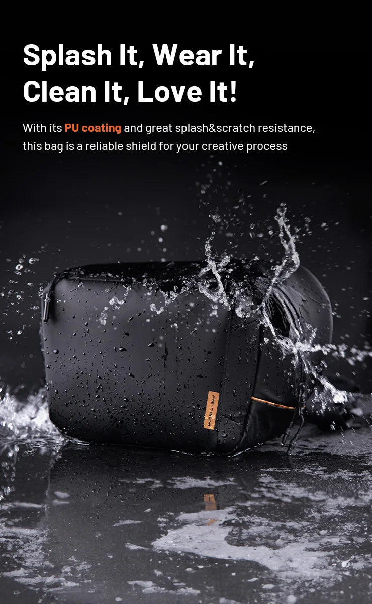 Durable Green 10L Camera Shoulder Bag for Photographers