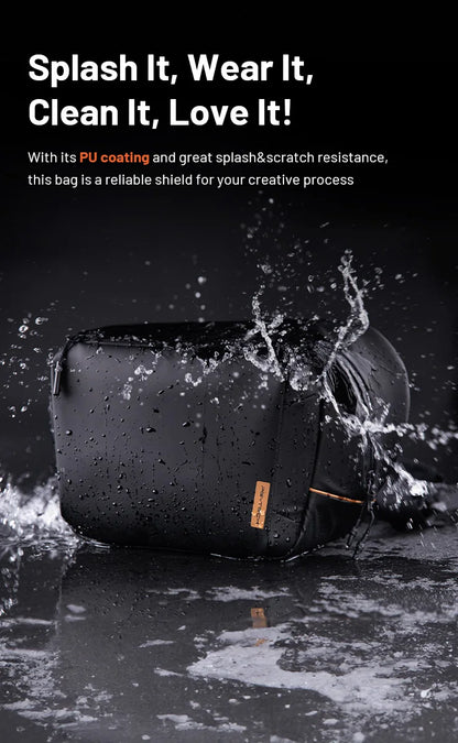Durable Green 10L Camera Shoulder Bag for Photographers