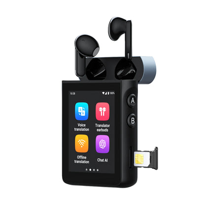 AI Translator Earbuds with 144 Languages and 4G WiFi