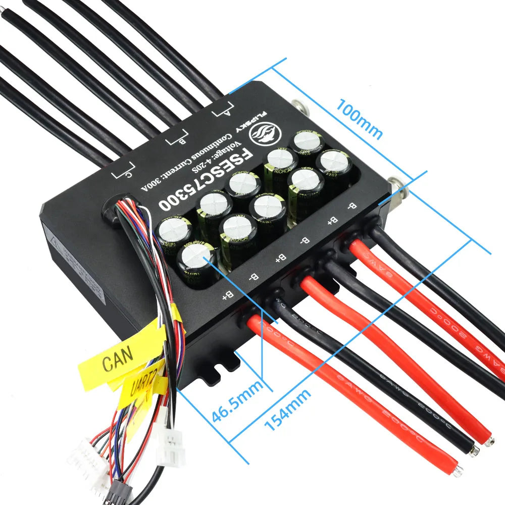 Rechargeable 84V ESC for E-Foil & Robotics Applications