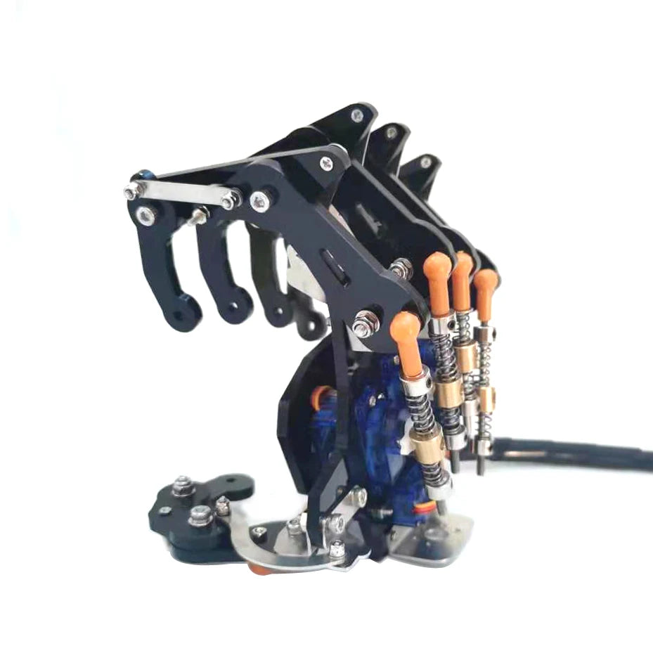 5-DOF Right-Hand Robot Finger Kit Metal Arduino