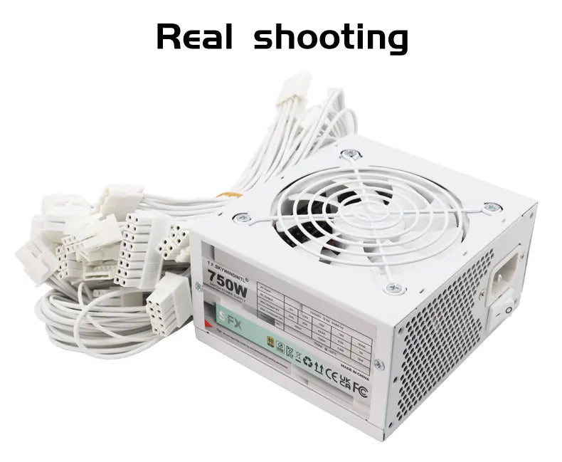 Compact 750W PCIe 5.0 Modular Power Supply for Small Cases