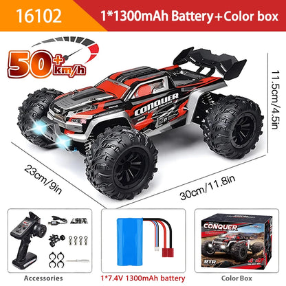 High Speed RC Car 50KMH 4WD 1:16 Scale