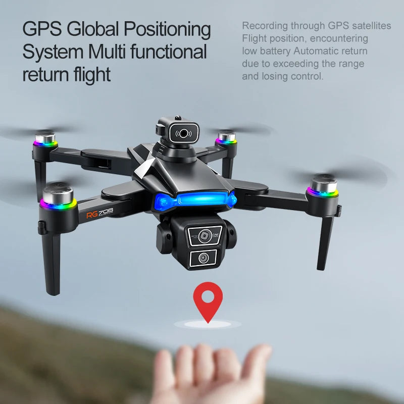 Professional 8K FPV Drone with Brushless Motors and GPS