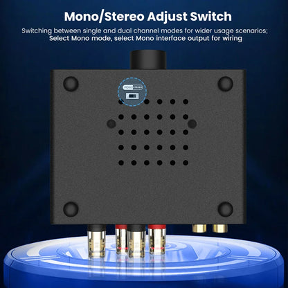 2 Channel 300W Stereo Amplifier with 32V Power