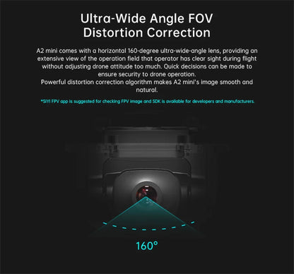 Mini Ultra-Wide FPV Gimbal Camera with Night Vision
