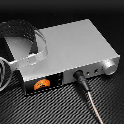 High Power Headphone Amplifier 17000mW Balanced Preamp Remote