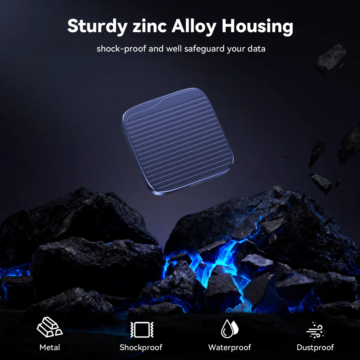 1TB Magnetic Portable SSD 2000MB/s for iPhone
