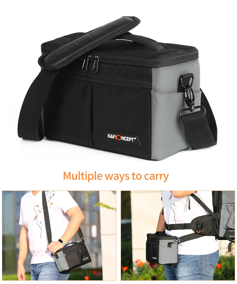 32L 2in1 Camera Backpack and Sling Bag Waterproof