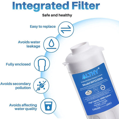 Under Sink Drinking Water Filter Purifier Direct Connect