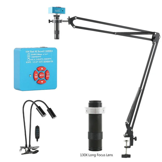 55MP 51CM Video Microscope for Digital Imaging
