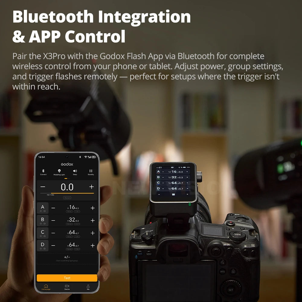 Fujifilm Wireless TTL HSS Flash Trigger with OLED Display