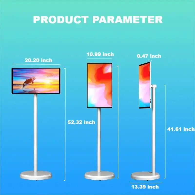 22 Inch Android Touch Screen Smart Display with Floor Stand