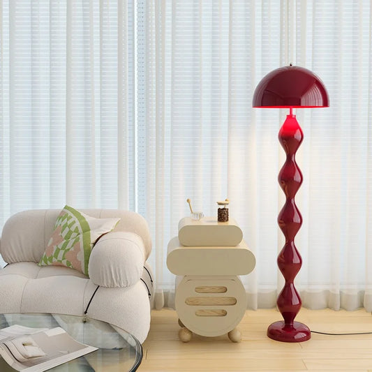 LED Mushroom Lamp with Soft Tricolor Lighting