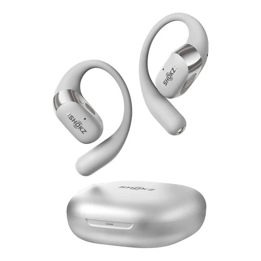 Open-Fit Dolby Audio Wireless Earphones Rechargeable Silver