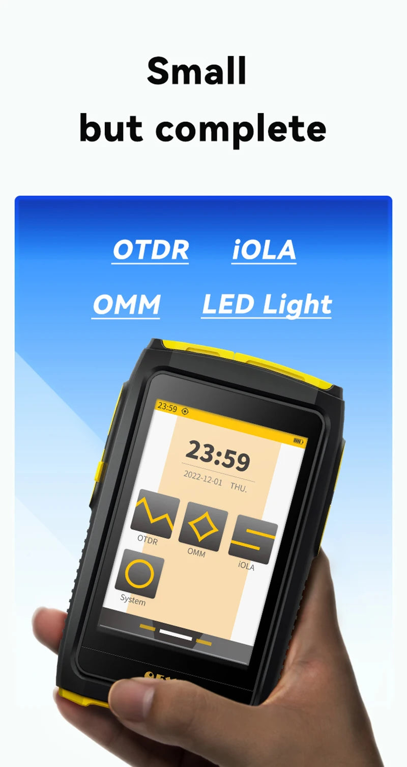 Active UPC Fiber Test Kit with VFL OLS