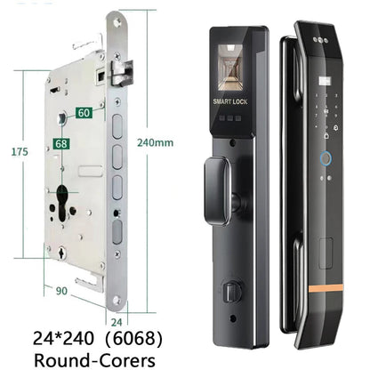 WiFi Smart Lock with Fingerprint IC Card