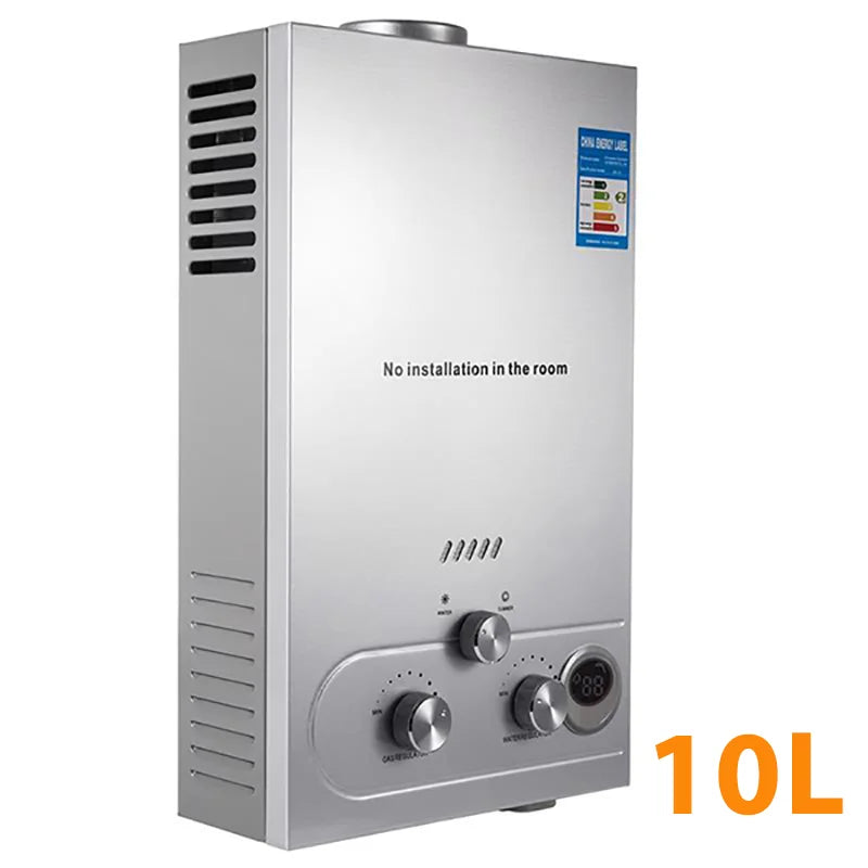 10L Wall Mounted LPG Gas Hot Water System