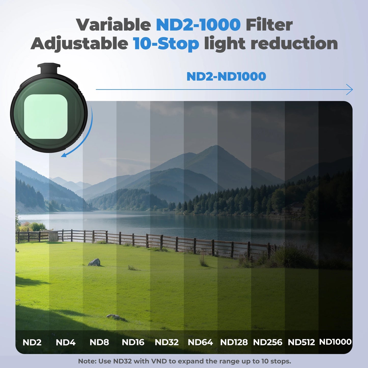 Hybrid Magnetic Variable ND CPL Filter for iPhone
