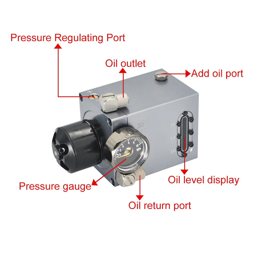 Compact Pump for RC Hydraulic Model Conversions