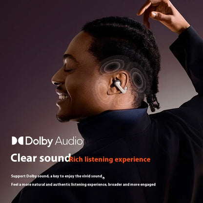 Bluetooth Open-Ear Sports Headphones with Custom EQ