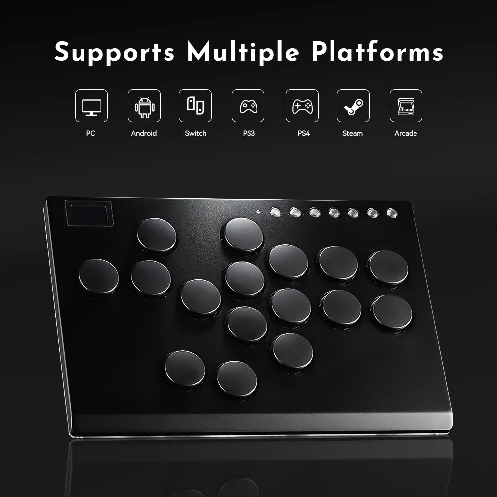 Leverless Arcade Controller Hitbox Stickless Fightstick
