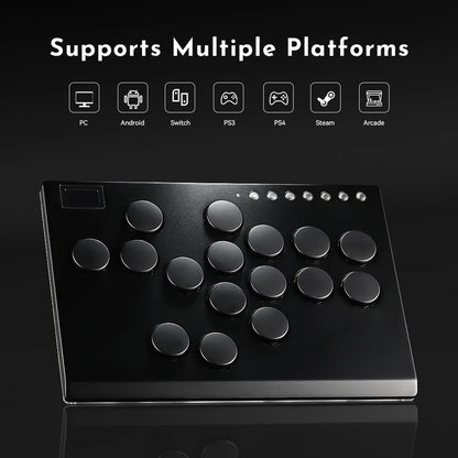 Leverless Arcade Controller Hitbox Stickless Fightstick
