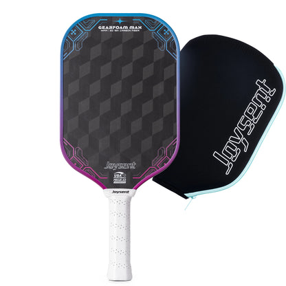USAPA Pickleball Paddle 18K Raw Carbon Fiber 14mm Thermoformed