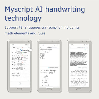 Reusable Smart Pen and Smart Notebook Set Offline Sync