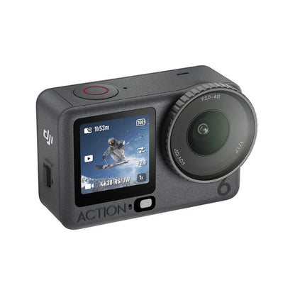 4K Action Camera 1/1.1-Inch Sensor Variable Aperture