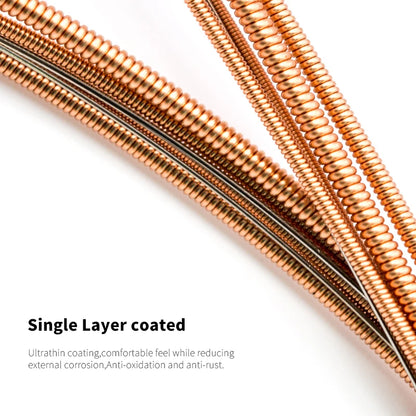 50 Pack Acoustic Guitar Strings Medium Gauge Carbon Steel