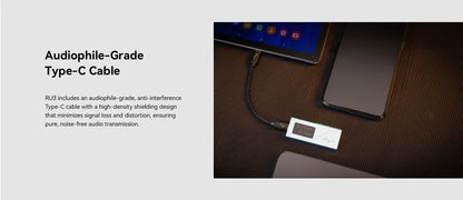 Portable USB DAC and Headphone Amplifier Purple