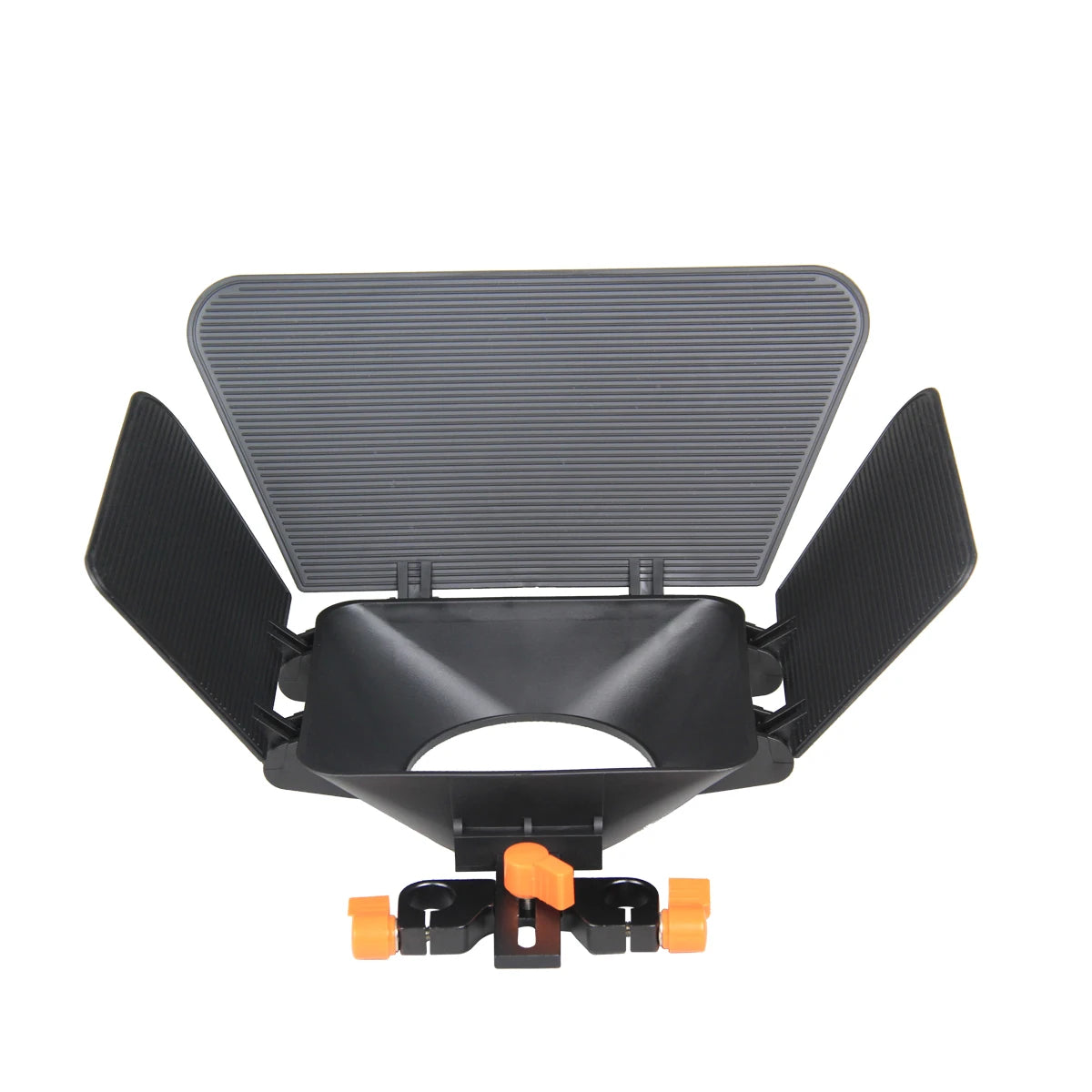 Professional Camera Cage with Dual Cold Shoe Mounts Orange