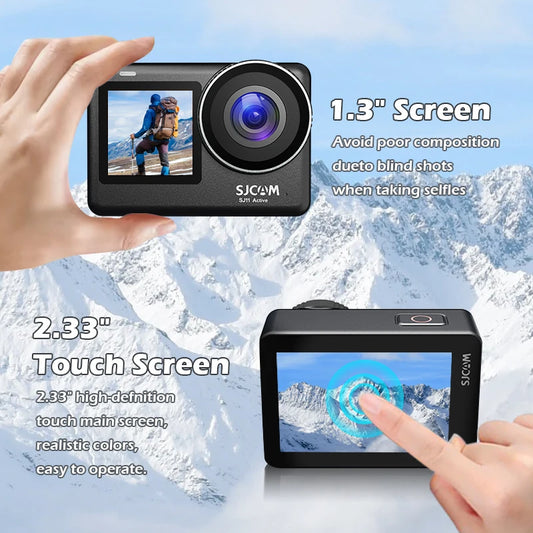Portable 4K SJ11 Touchscreen Action Cam 64GB