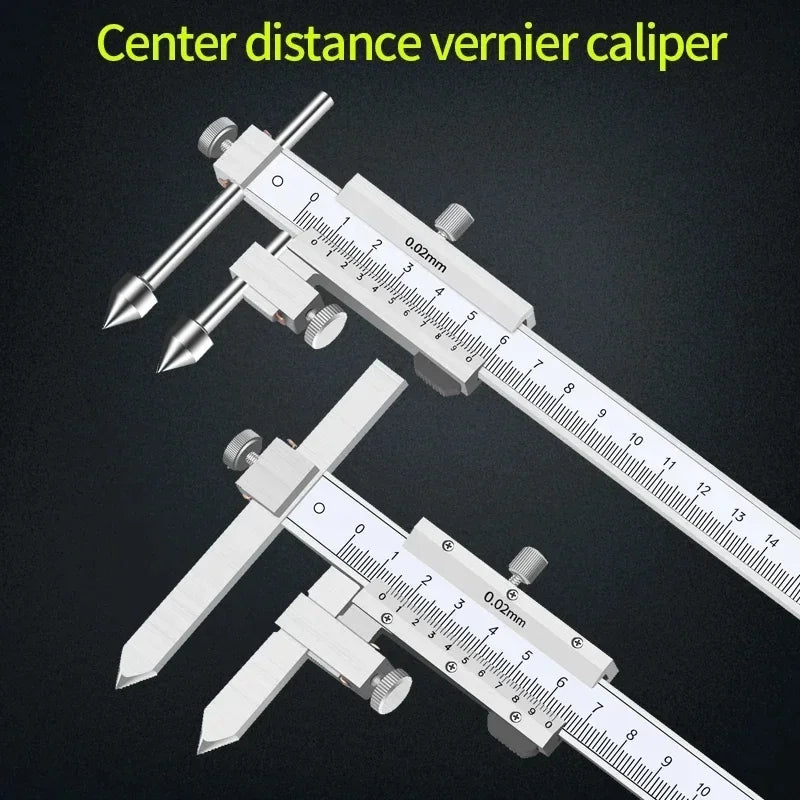 Stainless Steel Center Distance Vernier Caliper 10-300mm