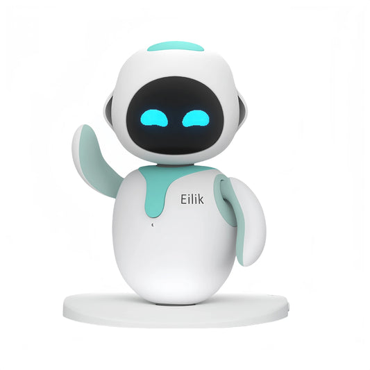 Blue Interactive Robot Pet Smart Desktop Companion