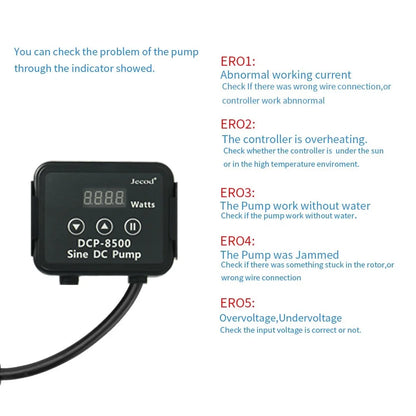 5000L/H Smart WiFi Aquarium Water Pump for Freshwater Tanks