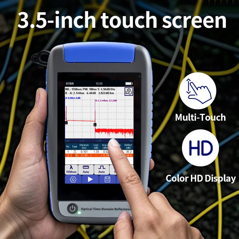 Mini OTDR Fiber Tester 1310nm 1550nm 1625nm APC