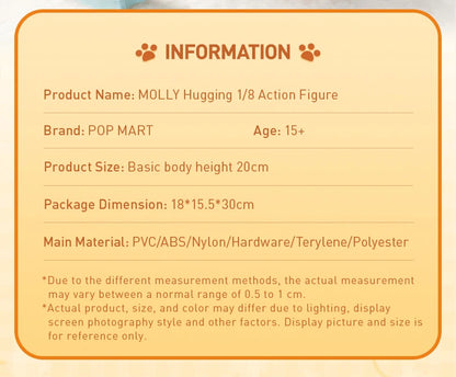 1/8 Molly Figure Decorative Hugging Pose Display